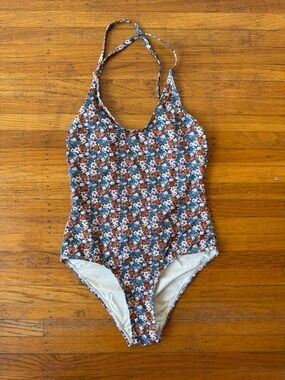 Mimi & August Floral One-Piece Swim Suit - size S